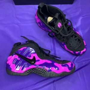 Purple camo Size 11 foam posites